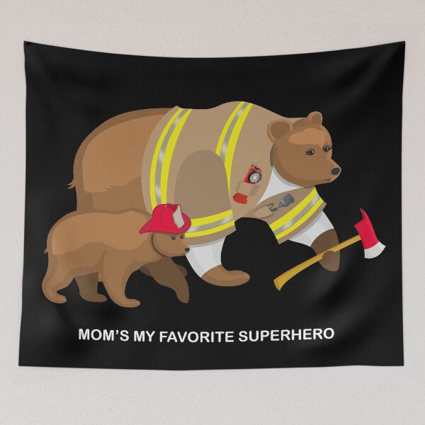 Item preview, Mom is my favorite superhero designed and sold by Jonnydowntown.