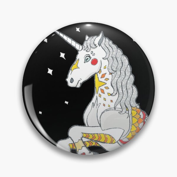 Artikelvorschau, Mandala-Einhorn entworfen und verkauft von Theysaurus.
