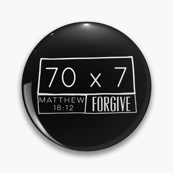 Item preview, Forgive 70 times 7 Matthew Tee Top Bible Verse designed and sold by PincGeneral.