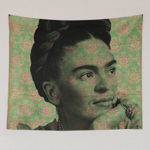 Item preview, Green Frida Kahlo designed and sold by Muycote.