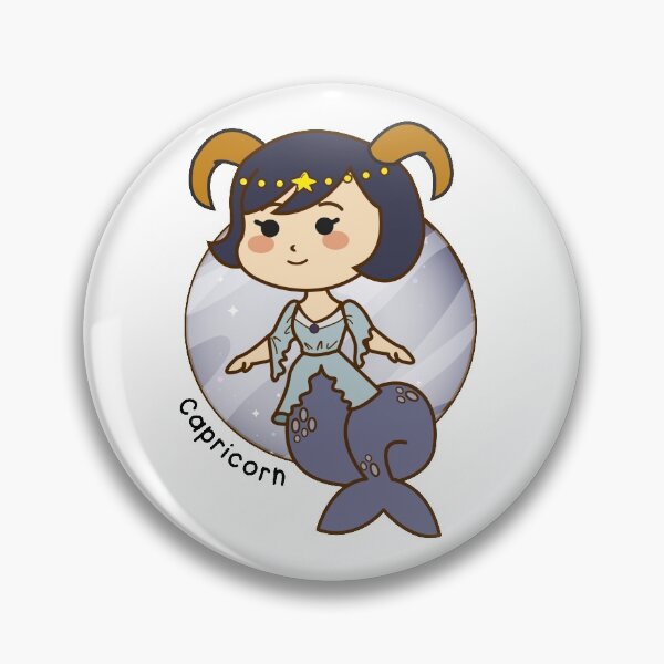 Item preview, Capricorn Zodiac Girl designed and sold by blossombook.
