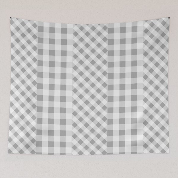 Item preview, Crooked White Check designed and sold by PetitRouquin.
