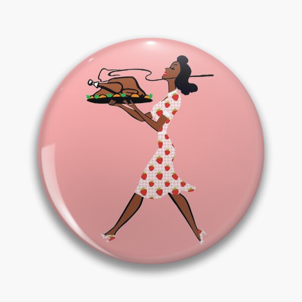 Item preview, thanksgiving 1950s black housewife designed and sold by Gossip Rag.