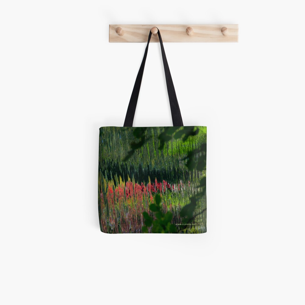 Study in Pink and Green Tote Bag