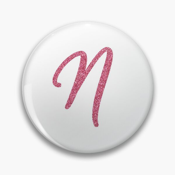 Item preview, Pink Glitter Letter "N" designed and sold by QthePhotog.