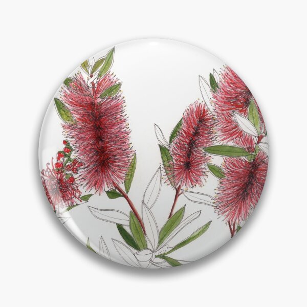 Item preview, Bottlebrush Red Australian Flora designed and sold by blueidesign.