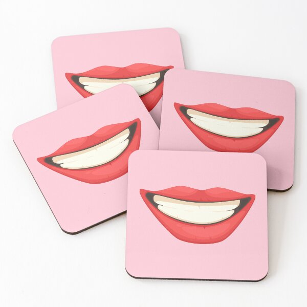 Item preview, HAPPY WOMEN MOUTH face mask cool desings. designed and sold by Edgy DESIGNS.