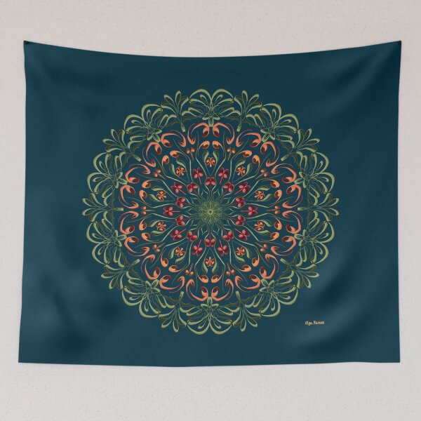 Item preview, May (stone blue) designed and sold by olgaramos.