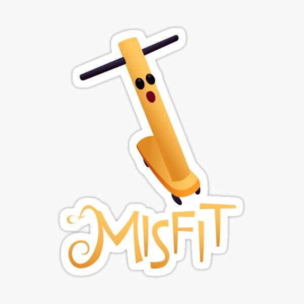 Item preview, Misfits - A Scooter for Jimmy designed and sold by jpenfield designs.