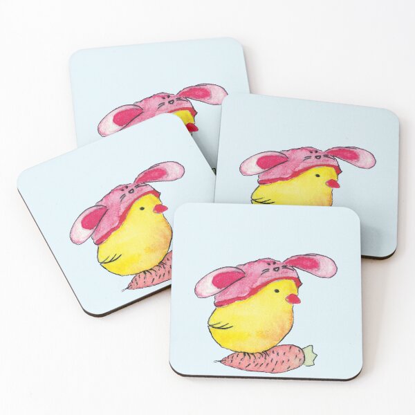 Item preview, Little Bird With Rabbit Hat designed and sold by Mali Moazart.