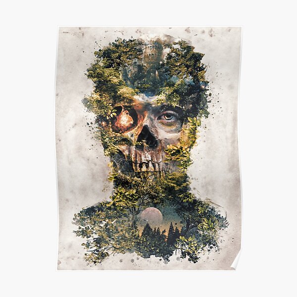 The Gatekeeper Dark Surrealism Art Poster