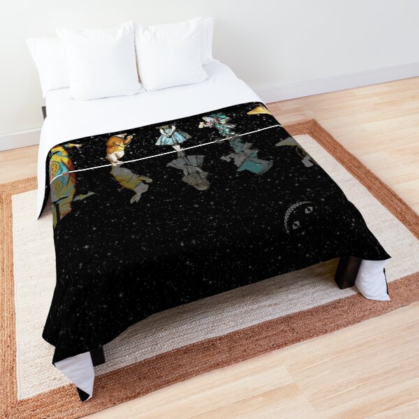 Wonderland Starry Night - Alice In Wonderland Comforter