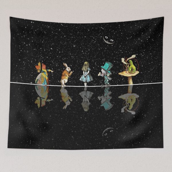 Item preview, Wonderland Starry Night - Alice In Wonderland designed and sold by maryedenoa.