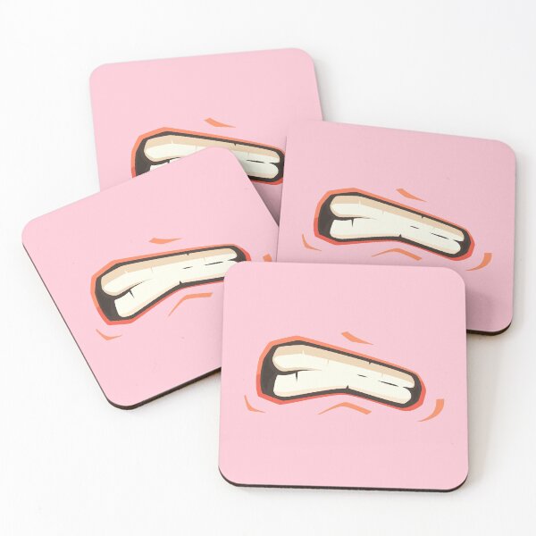 Item preview, SUPER ANGRY MEN MOUTH face mask cool desings. designed and sold by Edgy DESIGNS.