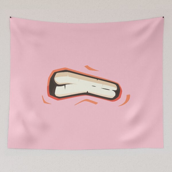 Item preview, SUPER ANGRY MEN MOUTH face mask cool desings. designed and sold by Edgy DESIGNS.
