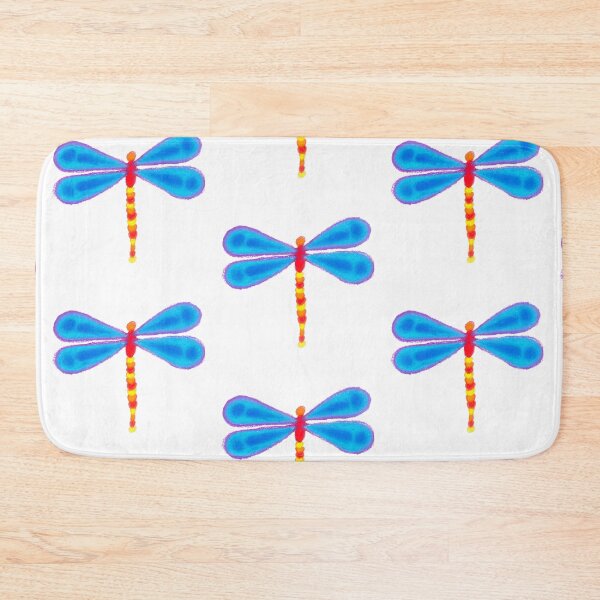 Item preview, cute oil pastel dragonfly designed and sold by lion-house.