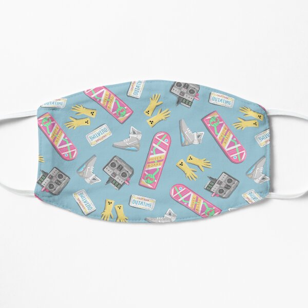 Back to the Future Flat Mask