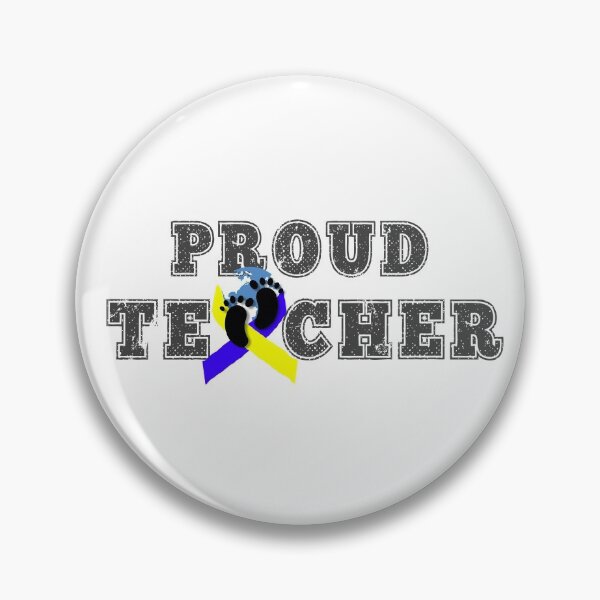 Item preview, World Down Syndrome awareness day Proud Teacher designed and sold by PincGeneral.