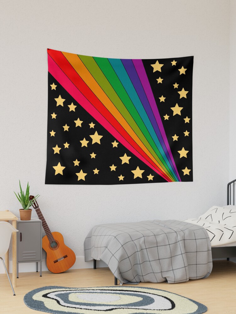 Stars and rainbow Tapestry