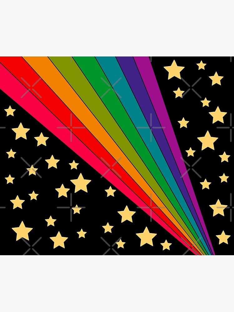 Stars and rainbow by MissPennyLane