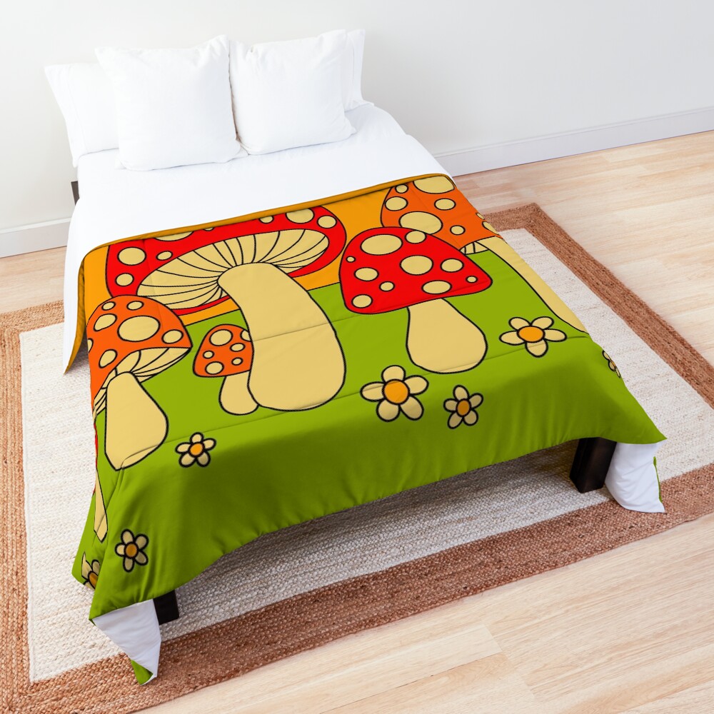Mushrooms Comforter