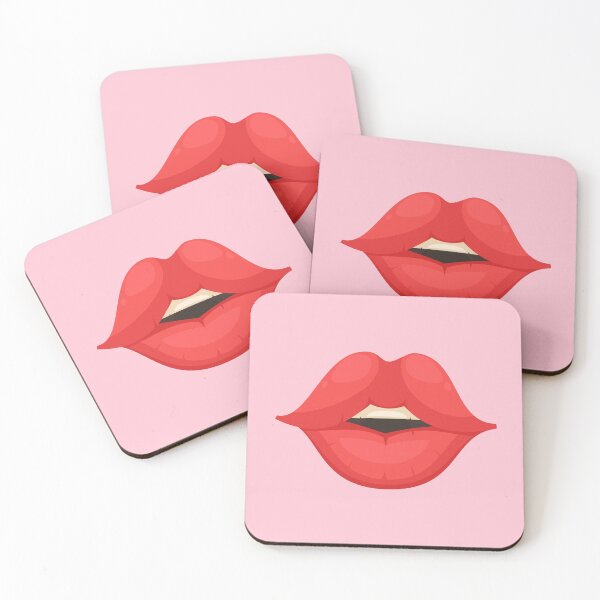 Item preview, KISS WOMEN MOUTH face mask cool desings. designed and sold by Edgy DESIGNS.