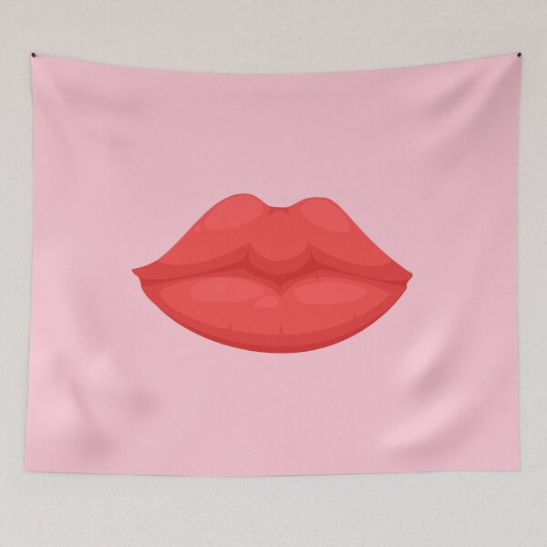 Item preview, PRETTY WOMEN MOUTH face mask cool desings. designed and sold by Edgy DESIGNS.