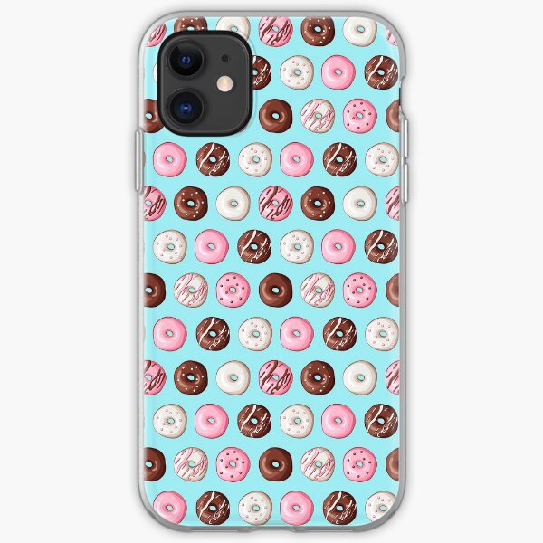 Frosted Donuts iPhone Soft Case