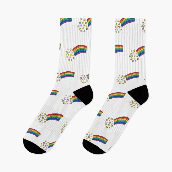 Artikelvorschau, Regenbogen und Sternschnuppen entworfen und verkauft von LittleBettyMakes.