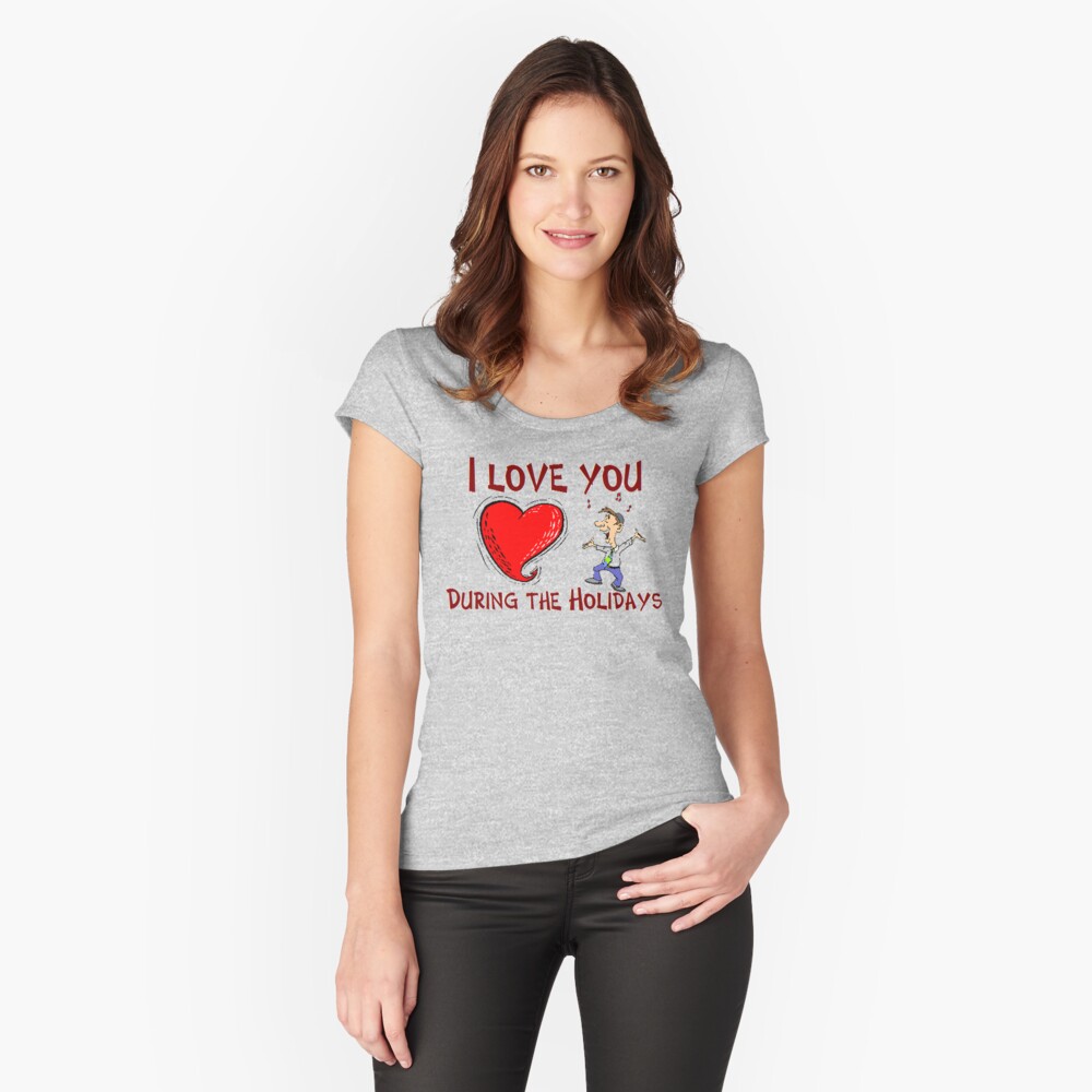 Item preview, Fitted Scoop T-Shirt designed and sold by Mbranco.
