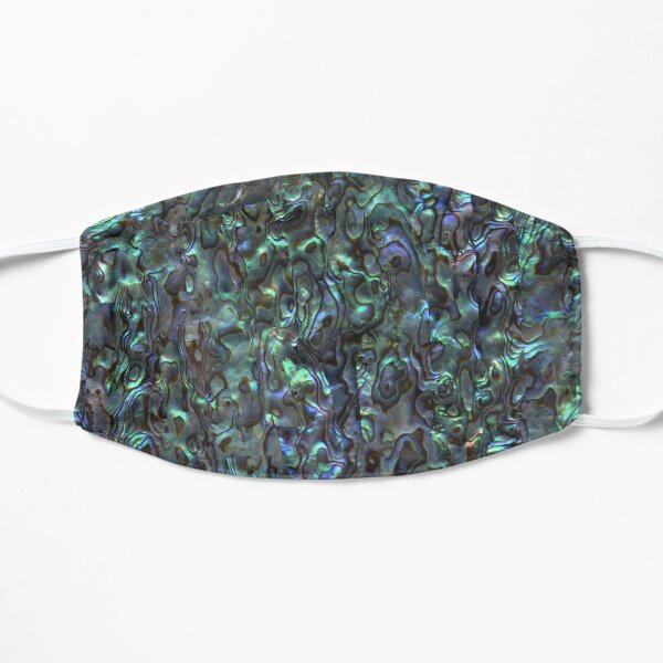 Abalone Shell | Paua Shell | Seashell Patterns | Sea Shells | Natural | Flat Mask