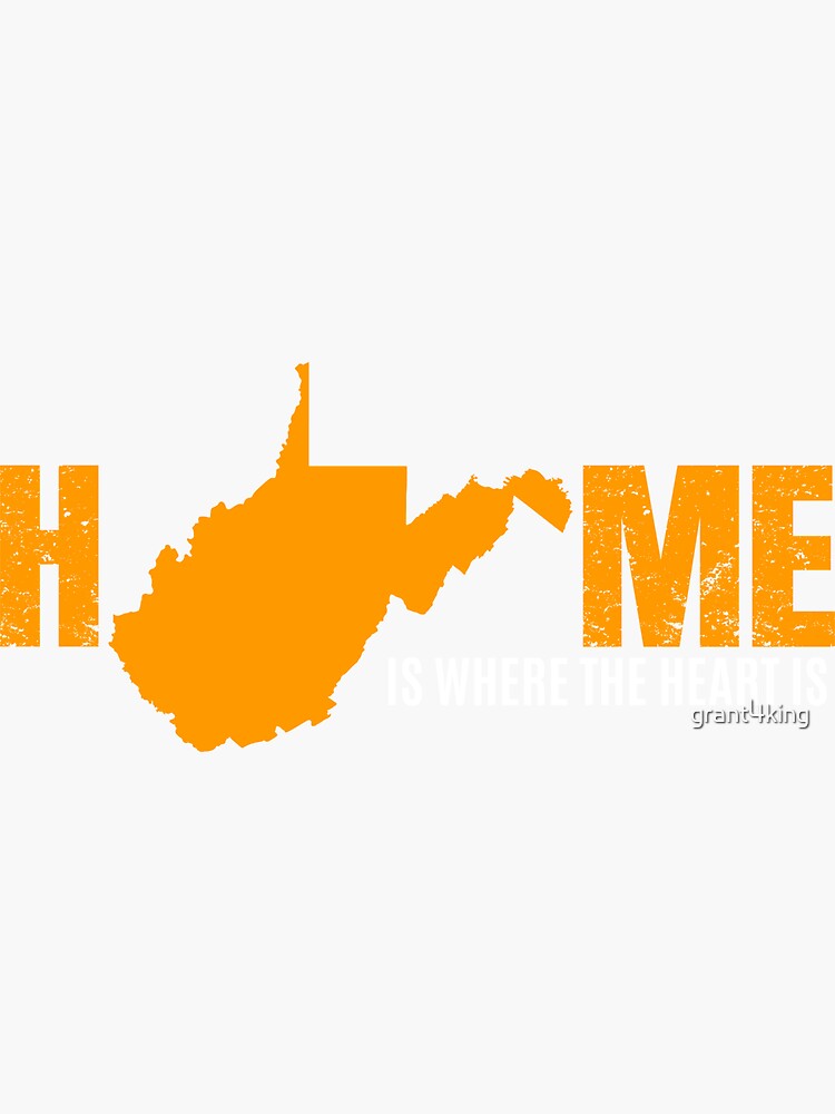 "West Virginia WV Home Souvenir Novelty Silhouette Art Gift graphic