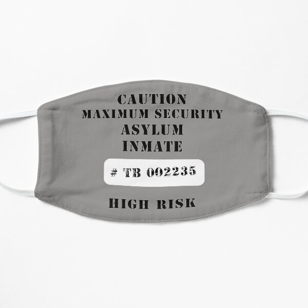 Asylum inmate 2 Flat Mask
