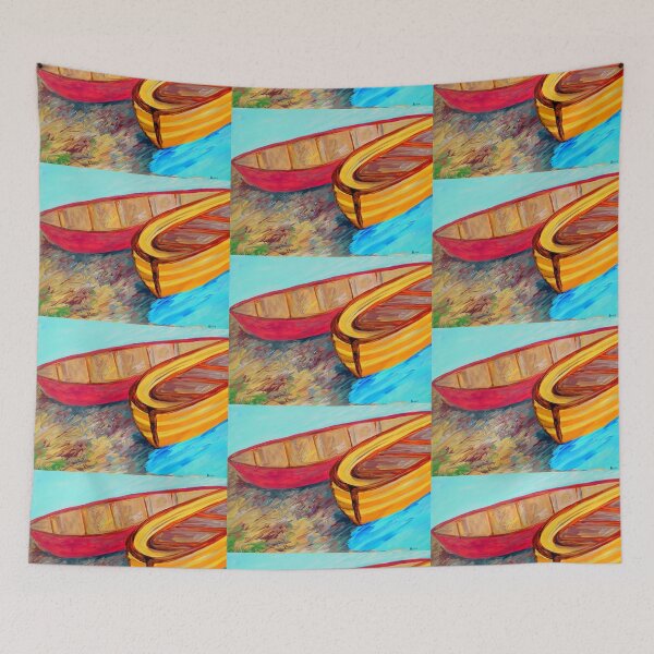 Item preview, Boats in Waiting designed and sold by EloiseArt.