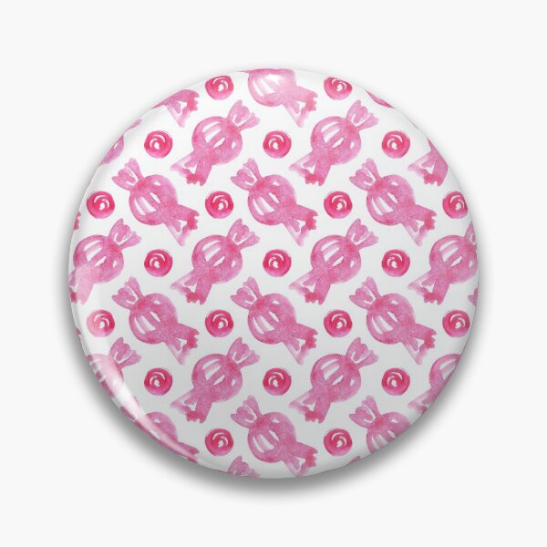 Item preview, watercolor pink candy pattern designed and sold by gata-iris.