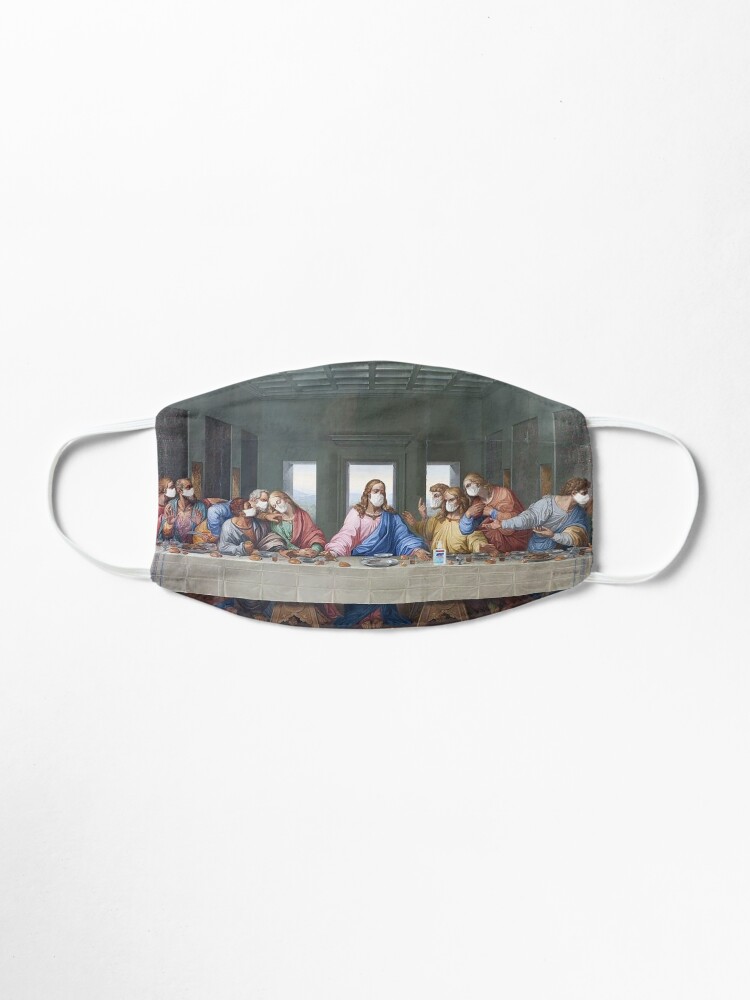 Alternate view of Last Covid Supper Mask
