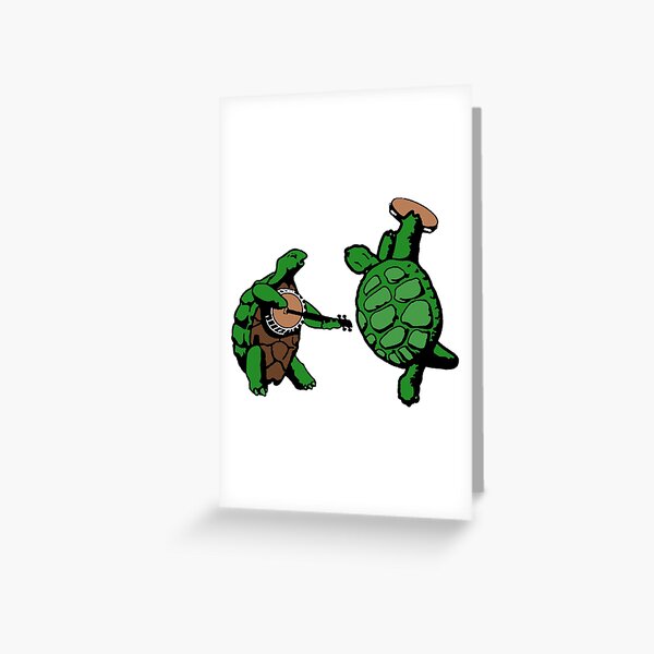 Terrapin Station Turtles Greeting Card
