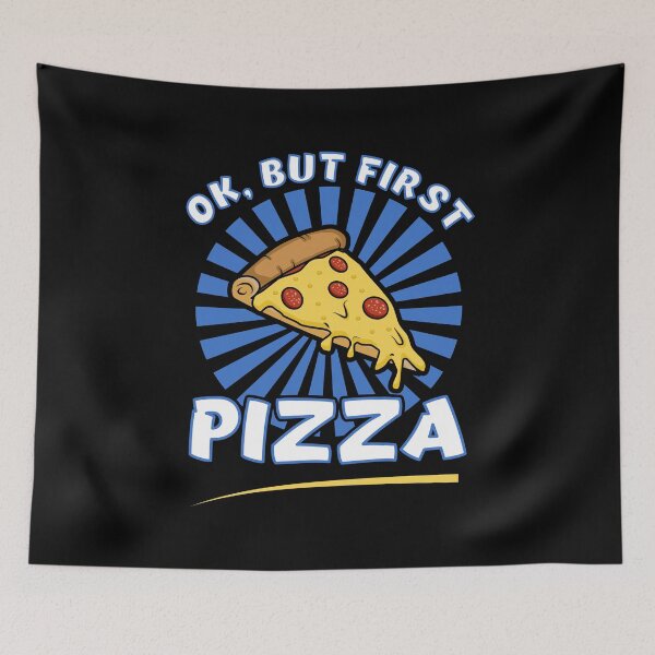 Item preview, Ok, But First Pizza funny Pizza Lovers T Shirt designed and sold by Dan66.