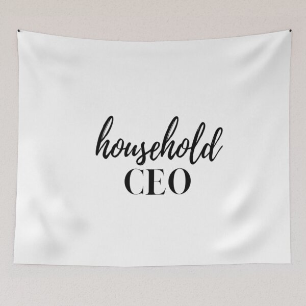 Item preview, Household CEO designed and sold by CatMonkStudios.