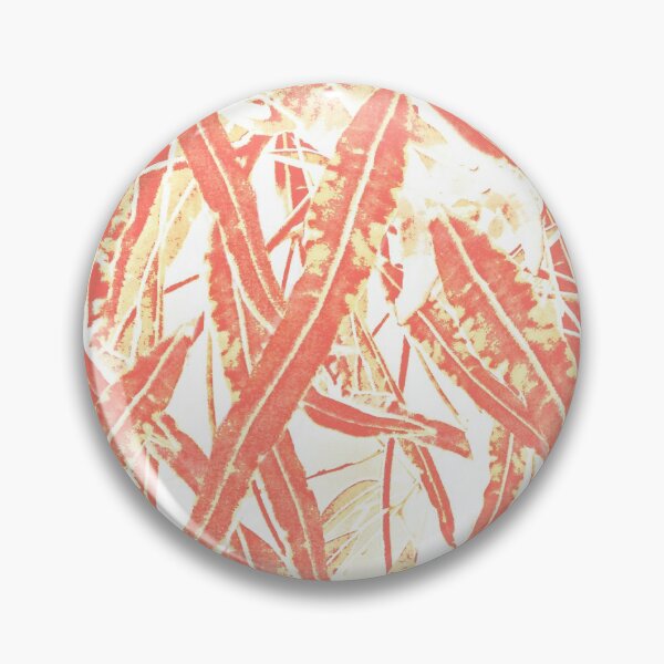 Item preview, Gum leaves pattern living coral designed and sold by Ohlordi.