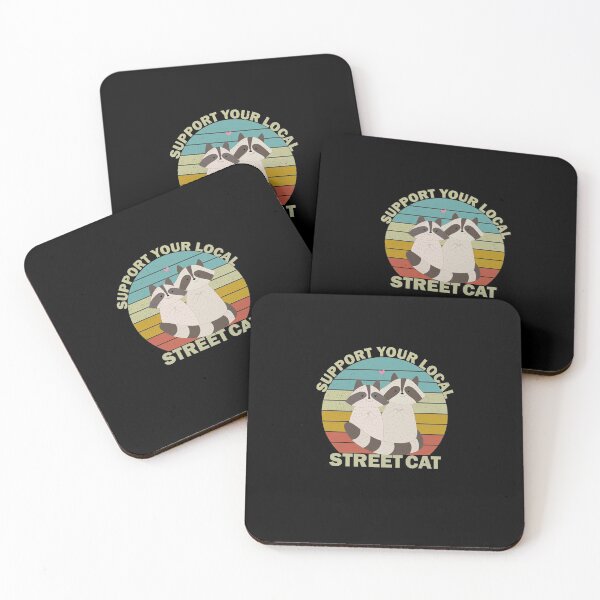 Item preview, lovely couple of Support Your Local Street Cats designed and sold by thehafdesigner.