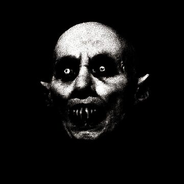 Artwork thumbnail, Nosferatu the Vampire cult classic goth gothic horror lover gift Halloween t shirt by Johannesart