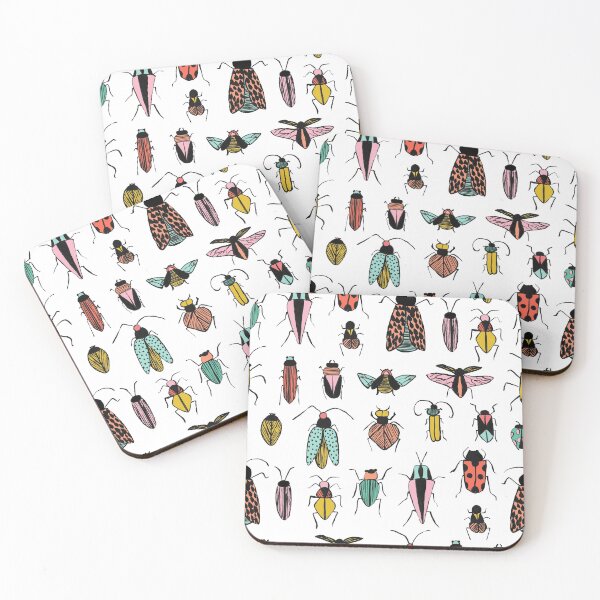 Item preview, Painted Bugs and Insects Pattern - Bright  designed and sold by gabrielleneil.
