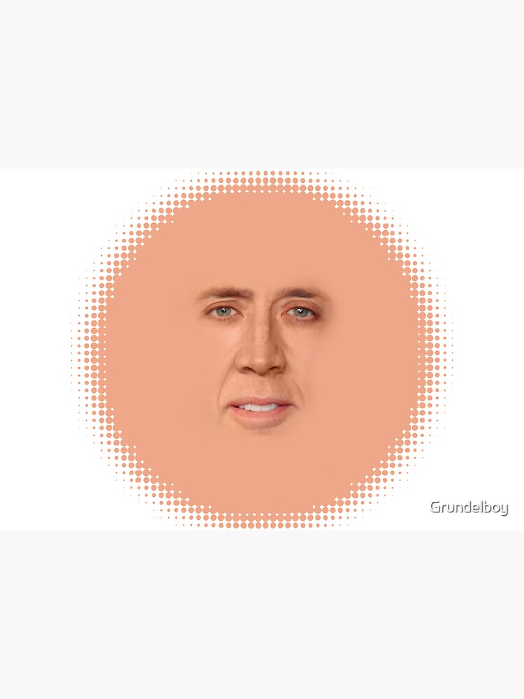 nicolas cage - Face by Grundelboy