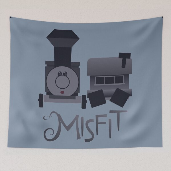 Item preview, Misfits - Square-Wheeled Caboose Train designed and sold by jpenfield designs.
