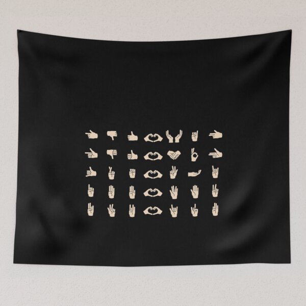 Item preview, gesture hand designed and sold by thehafdesigner.