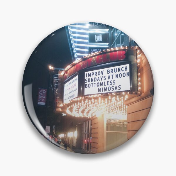 Item preview, Second City Marquee Chicago designed and sold by offdutyplaces.