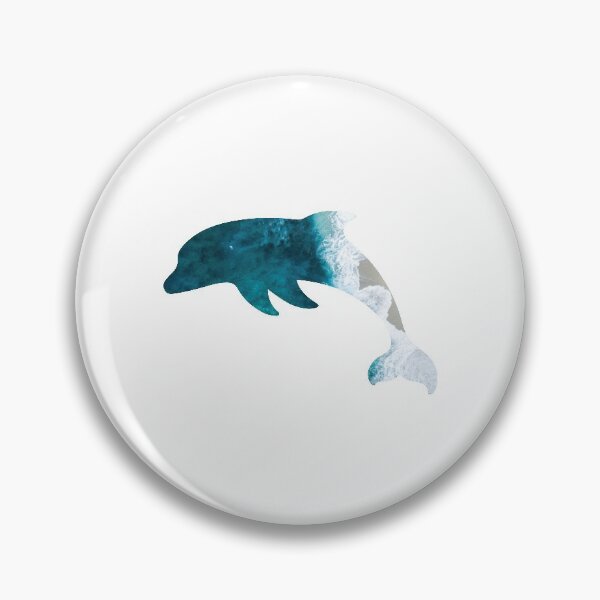 Item preview, Dolphin Ocean Sand Beach designed and sold by BlackCoffeeCake.