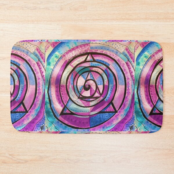 Item preview, Spiral-Triangle-Mandala designed and sold by vickievansart.