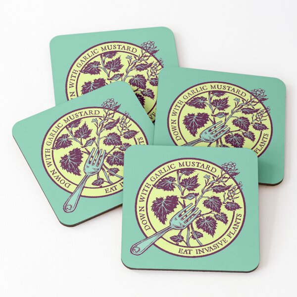 Item preview, Down with Garlic Mustard designed and sold by Wren Melville's Art.